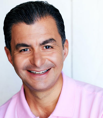 Carlos Ibarra in Pink Shirt